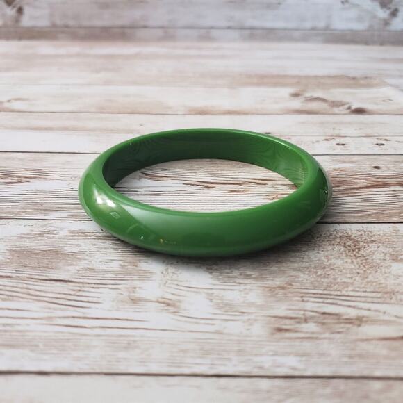 Vintage Bracelet / Bangle - Green - Picture 2 of 4